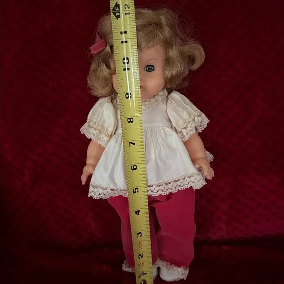 Vogue Ginny baby doll vintage retro 50s 60s rare VTG blue eyes 12" - Picture 14 of 15